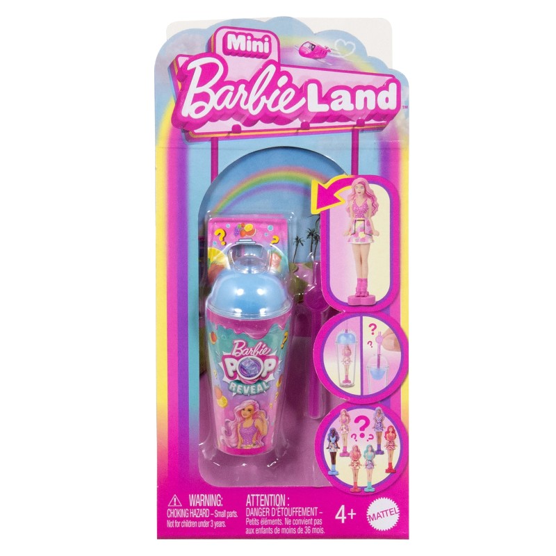 MINI BARBIELAND POP REVEAL (6 ΣΧΕΔΙΑ) - HYM27- ΤΥΧΑΙΑ ΕΠΙΛΟΓΗ