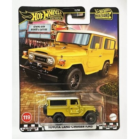 HOT WHEELS PREMIUΜ - BOULEVARD -TOYOTA LAND CRUISER FJ43 JBL25