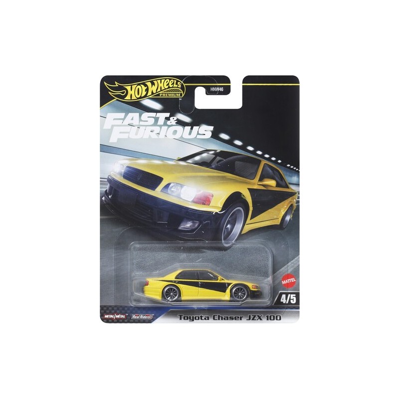 HOT WHEELS PREMIUΜ - FAST   FURIOUS: TOYOTA CHASER JZX 100 - JBL89