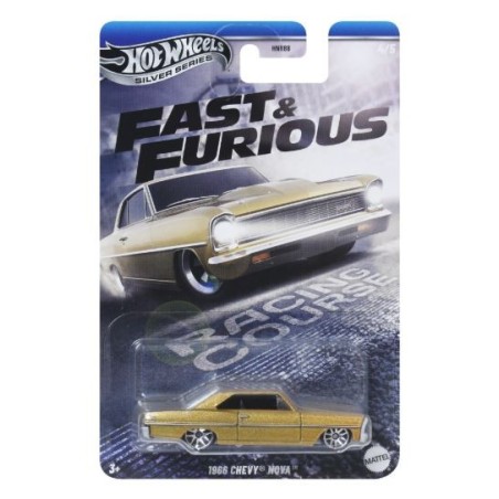 HOT WHEELS FAST   FURIOUS - 1966 CHEVY NOVA - JBY42