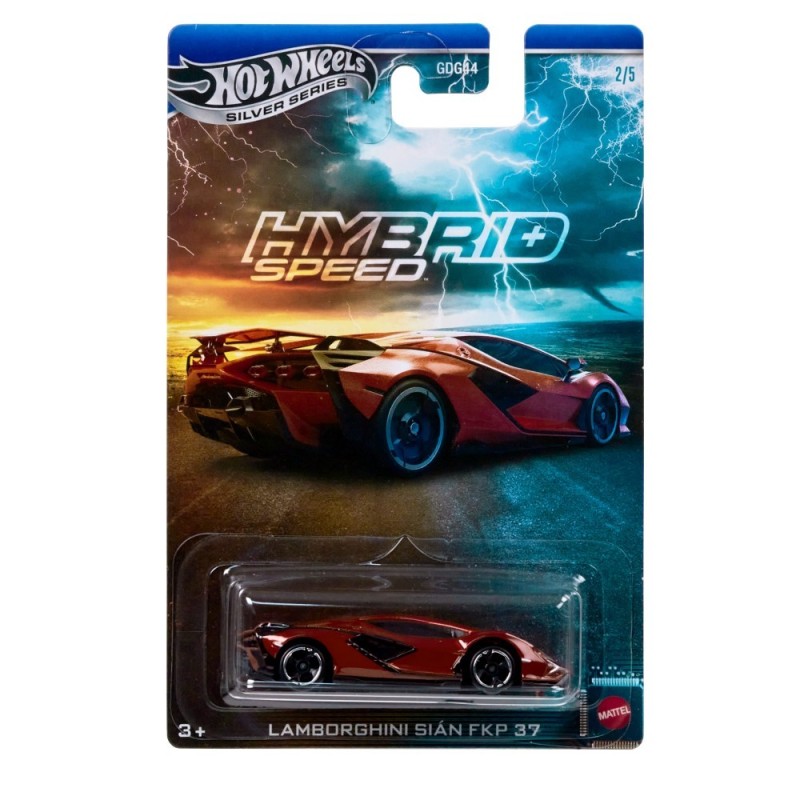 HOT WHEELS SILVER SERIES - LAMBORGHINI SIAN FKP 37 - JCB77