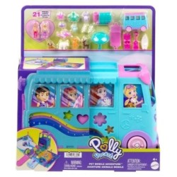 POLLY POCKET - PET MOBILE ADVENTURE - ΤΡΟΧΟΣΠΙΤΟ ΜΕ ΖΩΑΚΙΑ ΣΕΤ ΠΑΙΧΝΙΔΙΩΝ - JCC22
