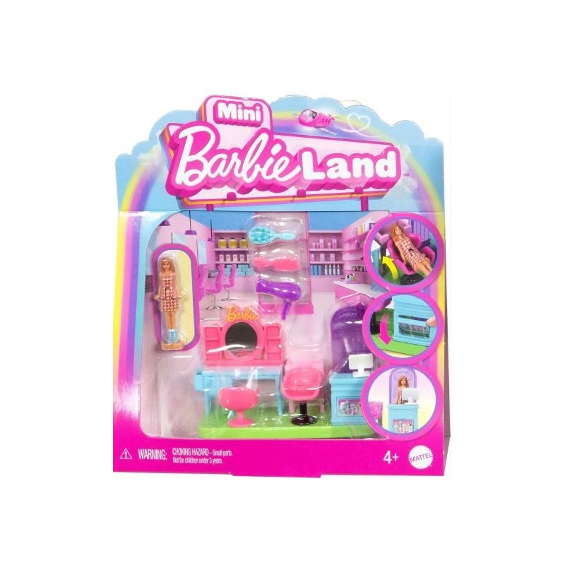 MINI BARBIELAND HAIR SALON - JCR32