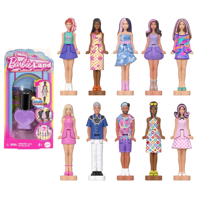 MINI BARBIELAND ΒΕΡΝΙΚΙ ΝΥΧΙΩΝ 10 ΣΧΕΔΙΑ MINI ΚΟΥΚΛΑ 3,8ΕΚ. - JCP98