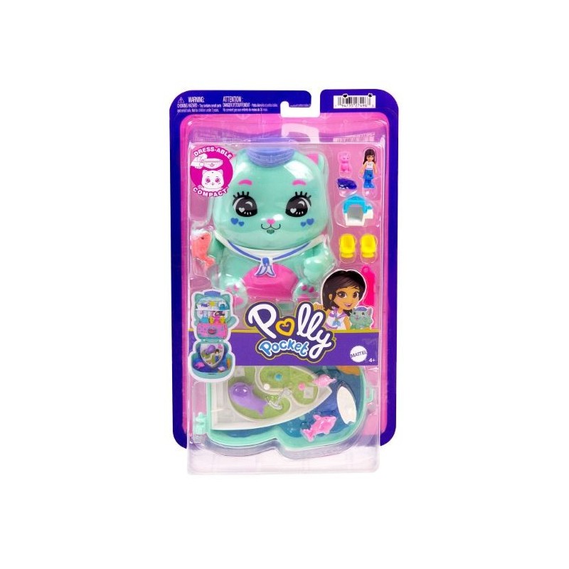 POLLY POCKET - SET SAIL KITTY COMPACT ΣΕΤ ΠΑΙΧΝΙΔΙΩΝ JFG56 - JCR37