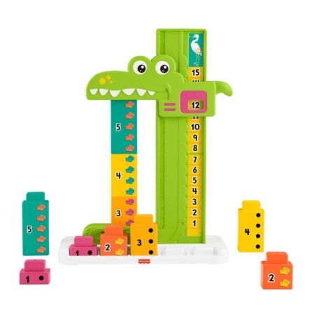 FISHER-PRICE - ΑΛΙΓΑΤΟΡΑΣ - ΜΑΘΑΙΝΩ ΝΑ ΜΕΤΡΩ ΕΚΠΑΙΔΕΥΤΙΚΟ ΠΑΙΧΝΙΔΙ - JCT13