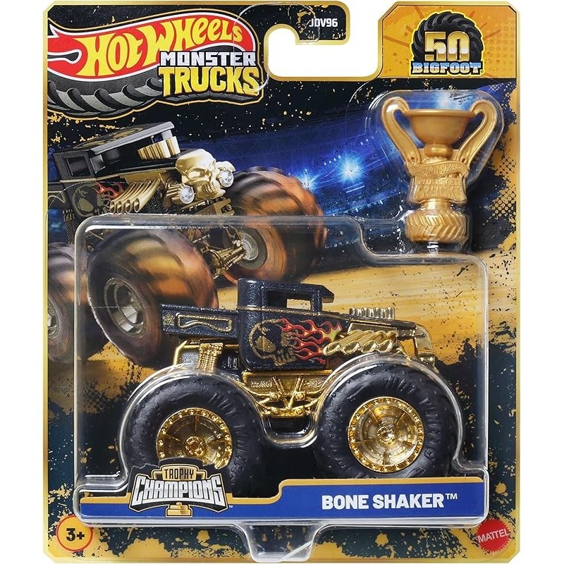 HOT WHEELS MONSTER TRUCKS TROPHY CHAMPIONS COLLECTION-JDV97