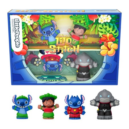 FISHER-PRICE - LITTLE PEOPLE COLLECTOR: DISNEY LILO   STITCH SPECIAL EDITION SET FOR ADULTS   FANS-J