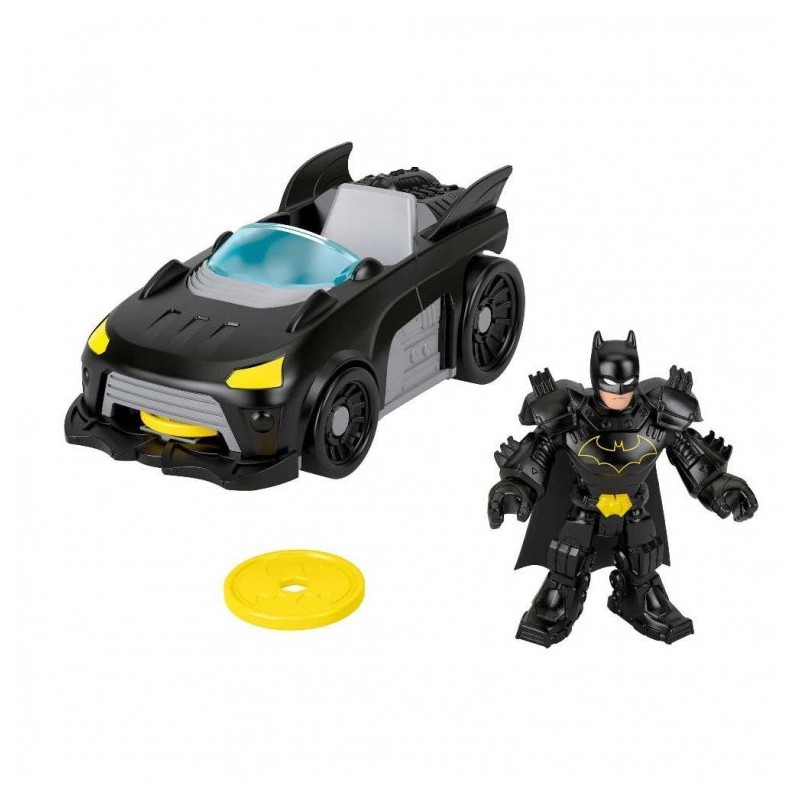 FISHER-PRICE - IMAGINEXT SUPER FRIENDS - METAL FORCE BATMOBILE TOY CAR (F25) - JFJ68