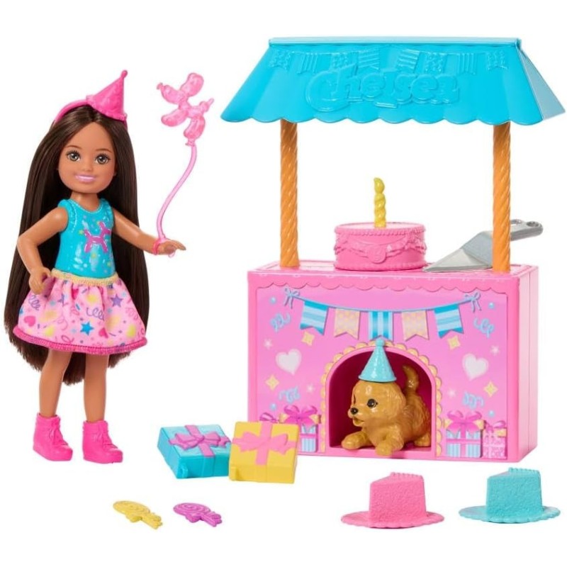 BARBIE CHELSEA ΣΕΤ ΠΑΡΤΥ ΓΕΝΕΘΛΙΩΝ - JJB41