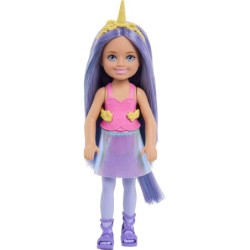 BARBIE CHELSEA ΠΑΡΑΜΥΘΕΝΙΟΣ ΚΟΣΜΟΣ - ΜΟΝΟΚΕΡΟΣ ΜΕ ΜΠΛΕ ΜΑΛΛΙΑ - JKH58