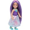 BARBIE CHELSEA ΠΑΡΑΜΥΘΕΝΙΟΣ ΚΟΣΜΟΣ - ΜΩΒ ΜΑΛΛΙΑ - JKH60