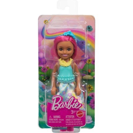 BARBIE CHELSEA ΠΑΡΑΜΥΘΕΝΙΟΣ ΚΟΣΜΟΣ - ΡΟΖ ΜΑΛΛΙΑ - JKH59