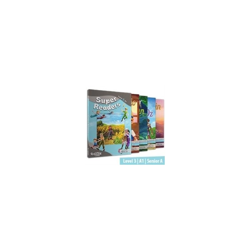SUPER READERS LEVEL 3 (SENIOR A) - ΠΑΚΕΤΟ 4 ΠΑΡΑΜΥΘΙΑ + MR3 + GLOSSARY (+ CD)