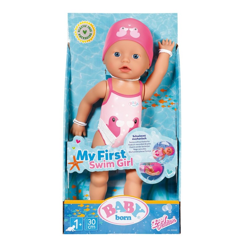 BABY BORN - ΚΟΥΚΛΑ ΜΩΡΟ ΚΟΛΥΜΒΗΤΡΙΑ 30CM