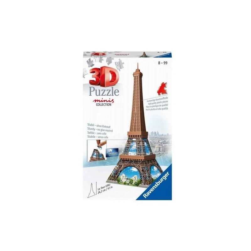 3D PUZZLE ΔΙΑΣΗΜΑ ΚΤΙΡΙΑ MINI 54 ΤΕΜ. ΠΥΡΓΟΣ ΤΟΥ ΆΙΦΕΛ
