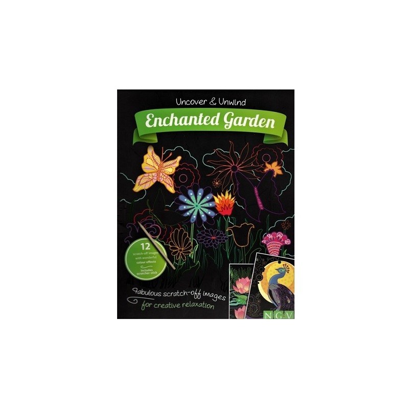 ENCHANTED GARDEN SCRATCH AND RELAX