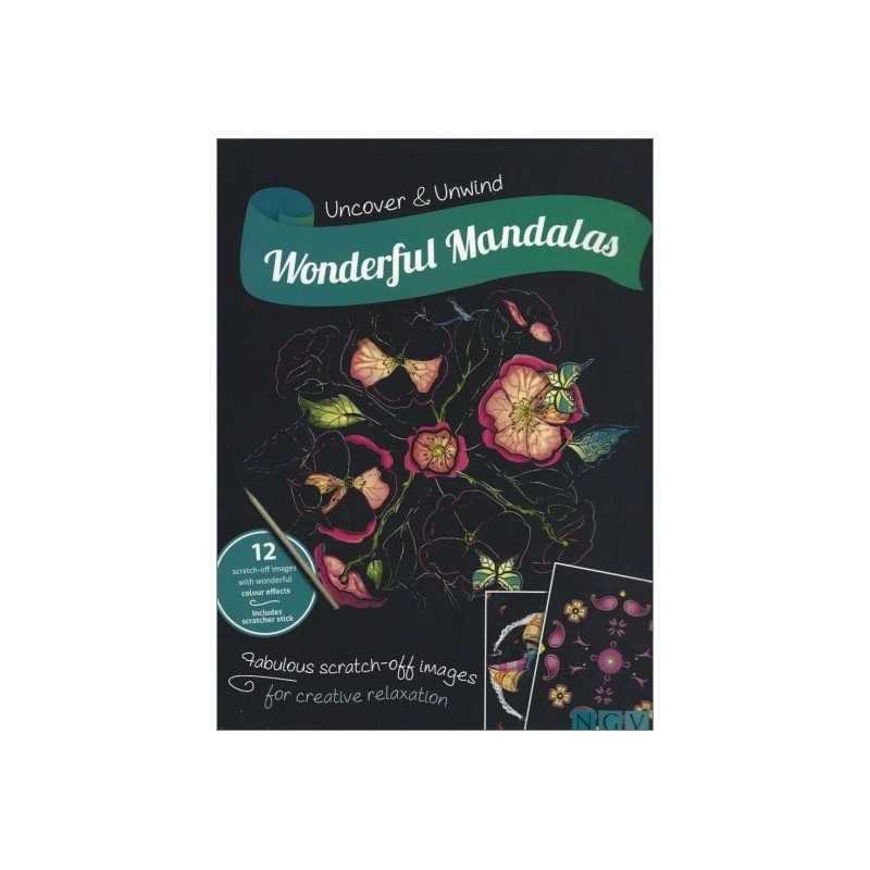 WONDERFUL MANDALAS SCRATCH AND RELAX