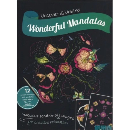 WONDERFUL MANDALAS SCRATCH AND RELAX