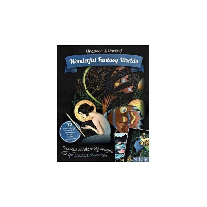 WONDERFUL FANTASY WORLDS SCRATCH AND RELAX