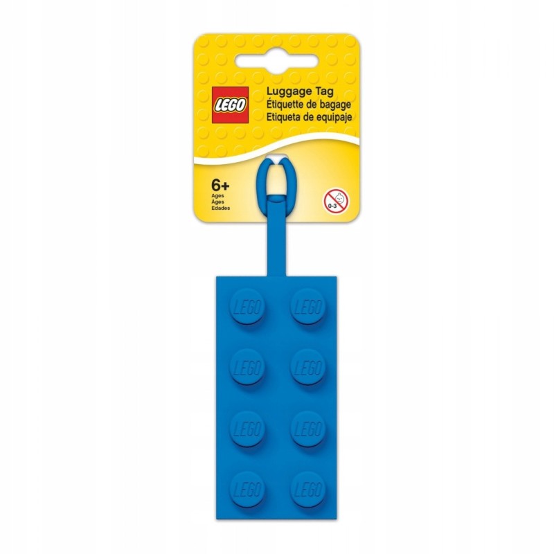 LEGO® 2X4 ΕΤΙΚΕΤΑ ΒΑΛΙΤΣΑΣ ΜΠΛΕ