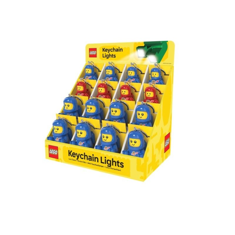 LEGO® MINIFIGURES™ ΜΠΡΕΛΟΚ ΜΕ ΦΑΚΟ - 16 TMX - ΑΣΤΡΟΝΑΥΤΗΣ MΠΛΕ/ΚΟΚΚΙΝΟ