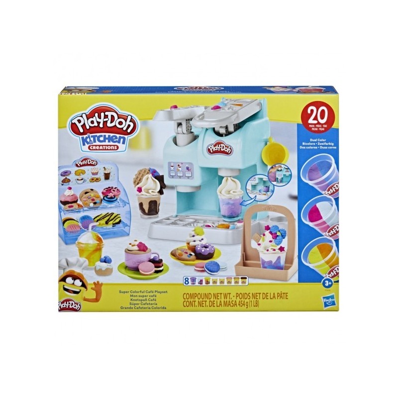 PLAY-DOH SUPER COLORFUL CAFE PLAYSET - F5836