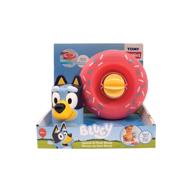 TOMY TOOMIES ΠΑΙΧΝΙΔΙ ΜΠΑΝΙΟΥ BLUEY: ΣΩΣΙΒΙΟ   ΦΙΓΟΥΡΑ