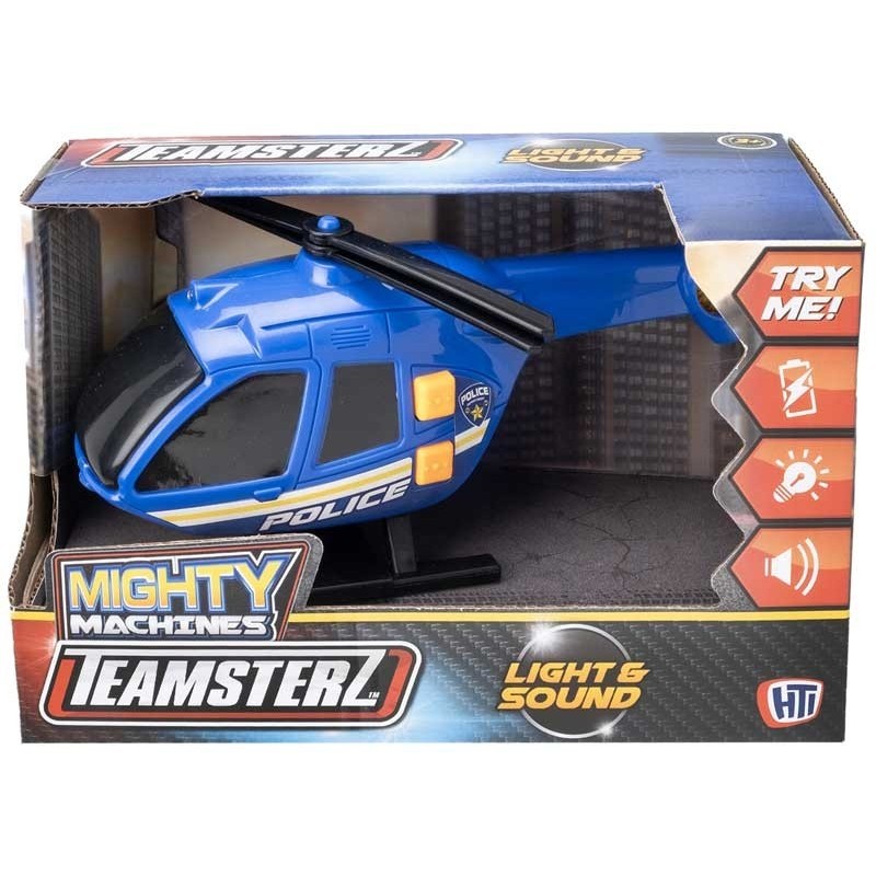 TEAMSTERZ MINI ΟΧΗΜΑΤΑ ΜΕ ΦΩΤΑ ΚΑΙ ΗΧΟΥΣ: ΕΛΙΚΟΠΤΕΡΟ ΑΣΤΥΝΟΜΙΑΣ