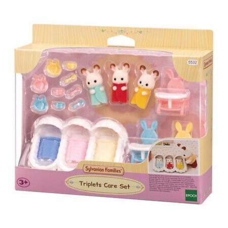 SYLVANIAN FAMILIES TRIPLETS CARE SET
