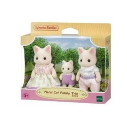 SYLVANIAN FAMILIES FLORAL CAT FAMILY TRIO