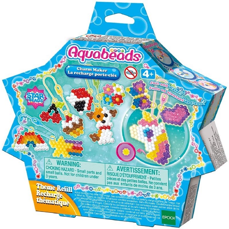 AQUABEADS CHARM MAKER - ΣΥΜΠΛΗΡΩΜΑΤΙΚΑ ΣΕΤ ΜΕ ΧΑΝΤΡΕΣ