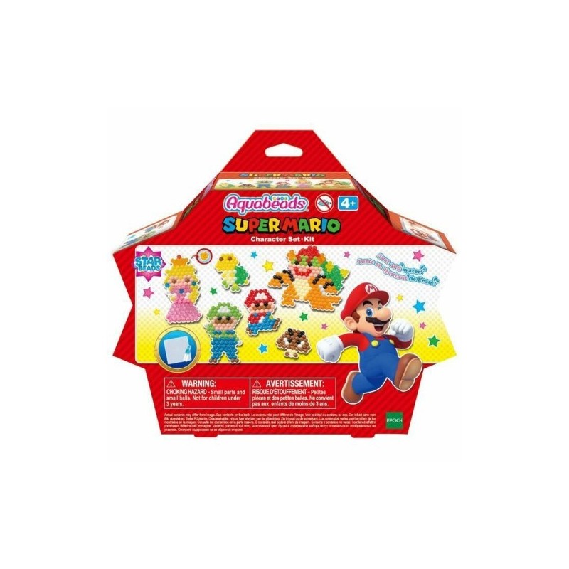 AQUABEADS SUPER MARIO CHARACTER SET (W/ STAR BEADS)