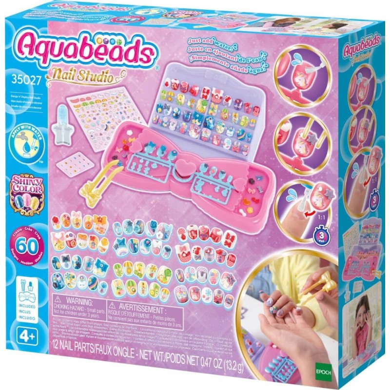 AQUABEADS NAIL ART DESIGN ‘N’ DISPLAY NAIL STUDIO