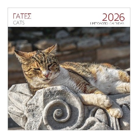 ΕΠΙΤΟΙΧΙΟ ΗΜΕΡΟΛΟΓΙΟ 2026 : ΓΑΤΕΣ ΚΑΦΕ