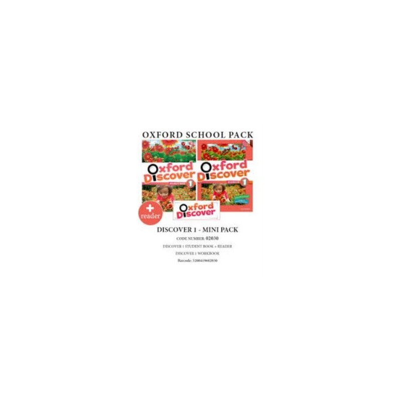 OXFORD DISCOVER 1 PACK MINI (SB+ WB+READER) - 02030