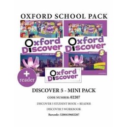 OXFORD DISCOVER 5 PACK MINI (INCL. SB + WB + READER) - 02207