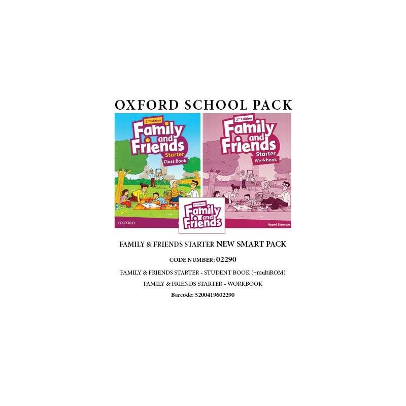 FAMILY AND FRIENDS STARTER NEW SMART PACK (INCL. SB + MULTI-ROM + WB) - 02290 2ND ED