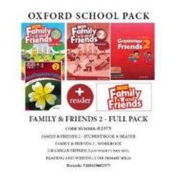 FAMILY AND FRIENDS 2 FULL PACK (SB + WB + GRAMMAR FRIENDS 2 + OXFORD PRIMARY SKILLS READING   WRITING 2 + READ