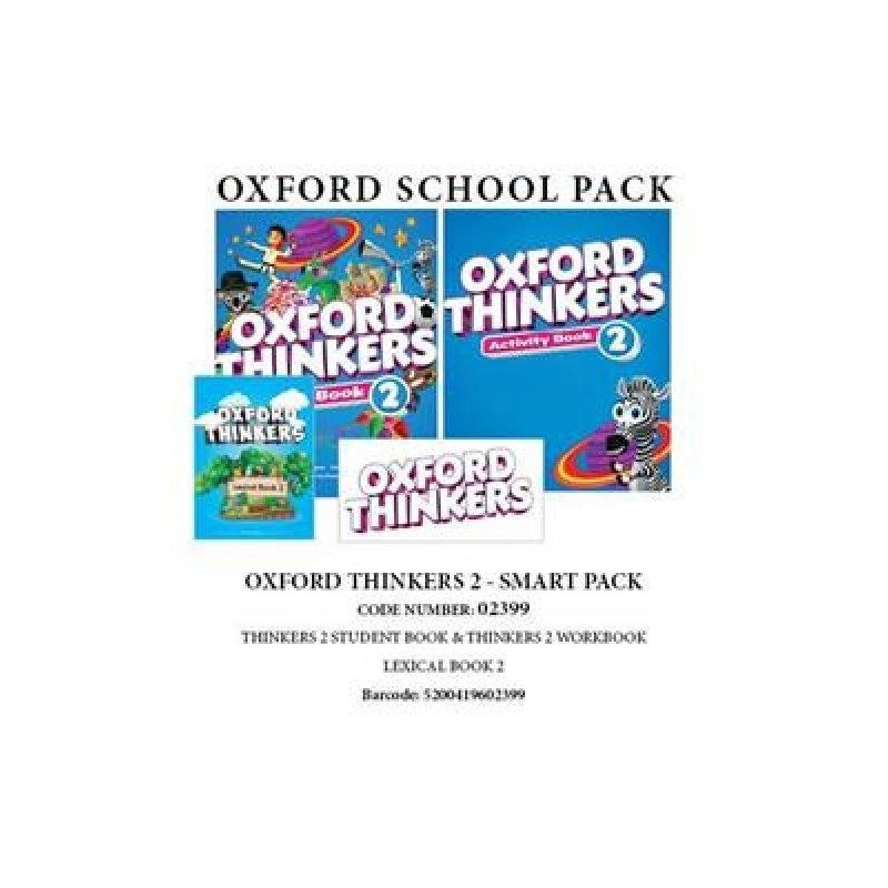 OXFORD THINKERS 2 SMART PACK (SB + WB + LEXICAL 2) - 02399