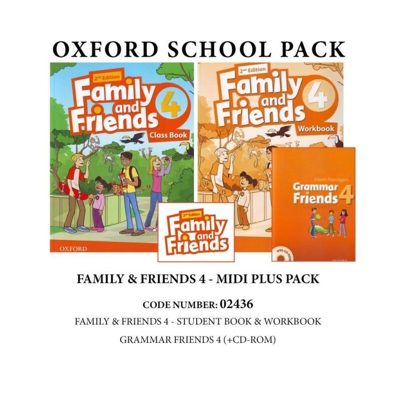 FAMILY AND FRIENDS 4 MIDI PLUS PACK - 02436 2ND ED