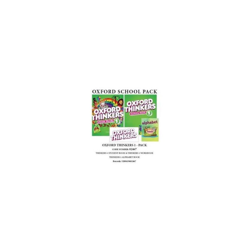 OXFORD THINKERS 1 PACK (SB + WB) - 02467