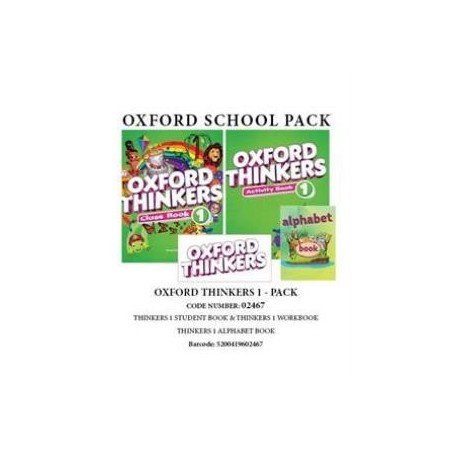 OXFORD THINKERS 1 PACK (SB + WB) - 02467