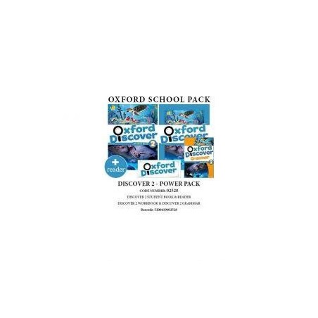 OXFORD DISCOVER 2 POWER PACK (SB+ WB+ GRAMMA+ READER) - 02528