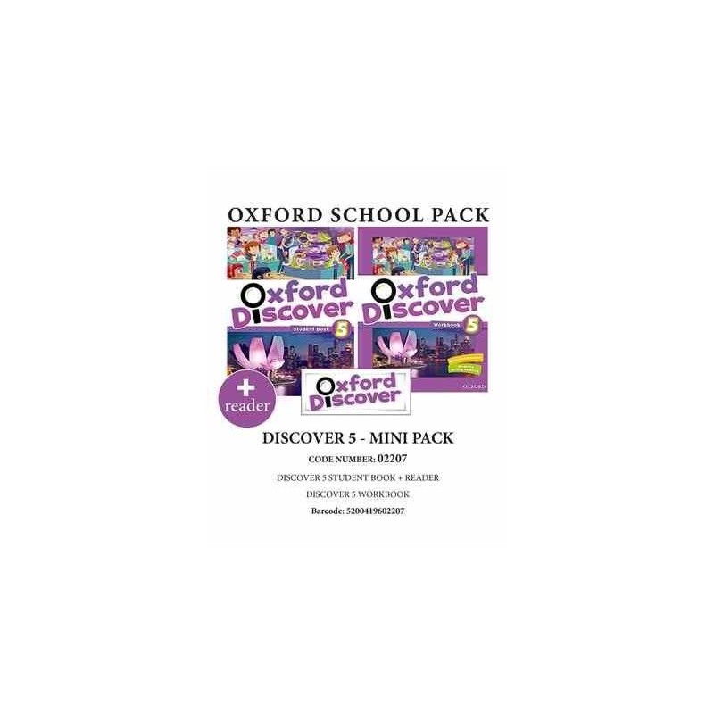 OXFORD DISCOVER 5 POWER PACK (SB+ WB+ GRAMMAR+ READER)- 02559
