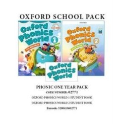 PHONIC ONE YEAR PACK (OXFORD PHONICS WORLD 1 SB+ OXFORD PHONICS WORLD 2 SB) - 02771