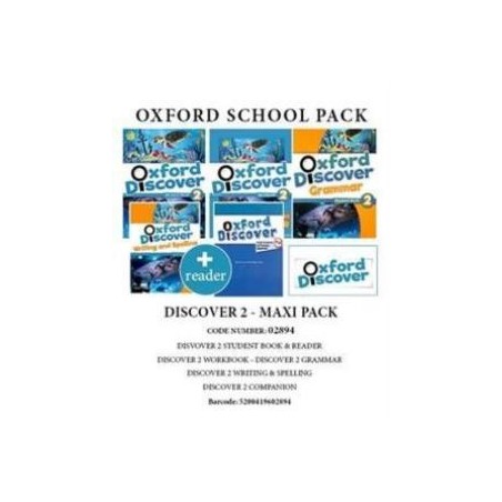 OXFORD DISCOVER 2 PACK MAXI - 02894