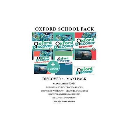 OXFORD DISCOVER 6 MAXI PACK - 02924