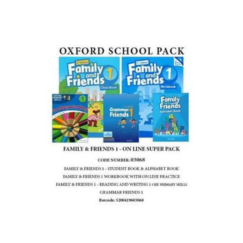 FAMILY AND FRIENDS 1 ONLINE SUPER PACK - 03068 2ND ED