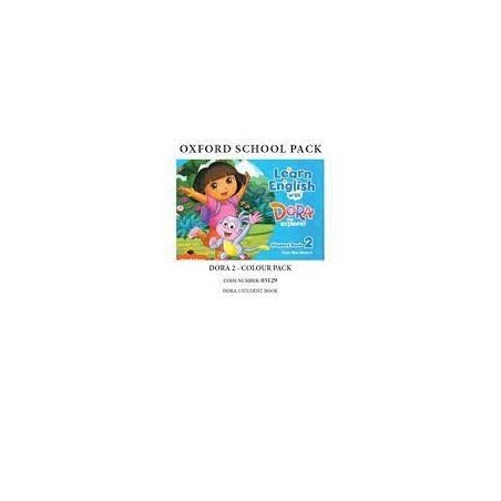 LEARN ENGLISH WITH DORA 2 COLOUR PACK - 03129